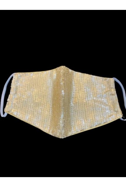 Golden Sequence Shiny Face Mask Golden Sequence Shiny Face Mask